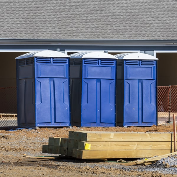 are there different sizes of portable toilets available for rent in Climax MN